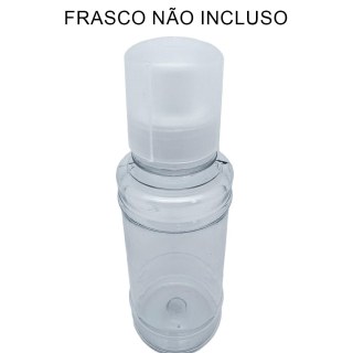 Bico Fit com Tampa para EcoTank Frascos Pet Boca 28mm - Translúcido | Unidade na Sulink