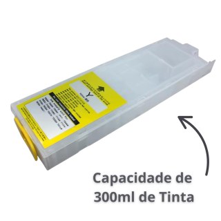 Cartucho Recarregável 4 Cores para Epson WorkForce WF-C5XXX (Ver Modelos na descrição) Modelo 2 | Sem Tinta, Sem Programação na Sulink