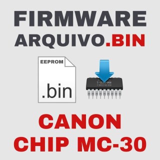 Canon Chip MC-30 | Arquivo de Eeprom Firmware.bin Original na Sulink
