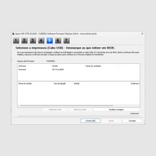 Epson WF-3720 | Software Firmware ChipLess para Ativação com Chave/Key na Sulink