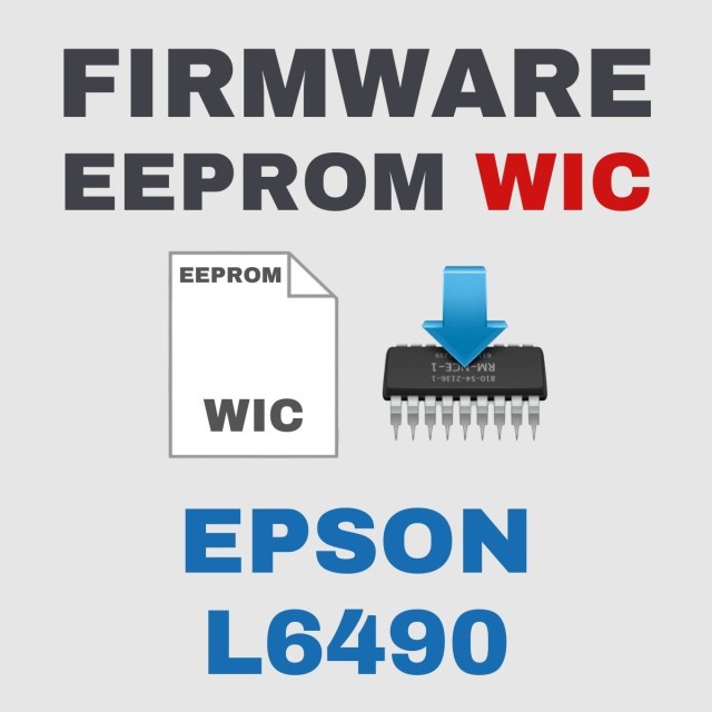 Epson L6490 | Arquivo de Eeprom Firmware do WIC
