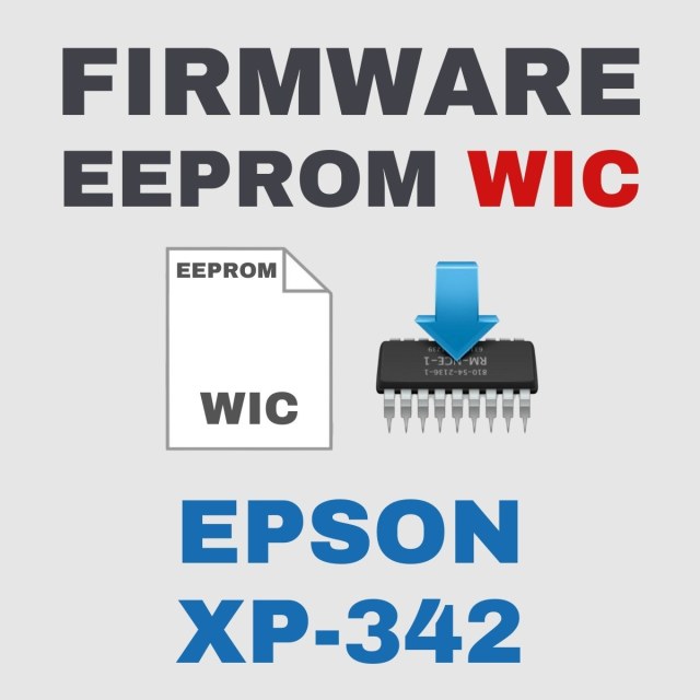 Epson XP-342 | Arquivo de Eeprom Firmware do WIC
