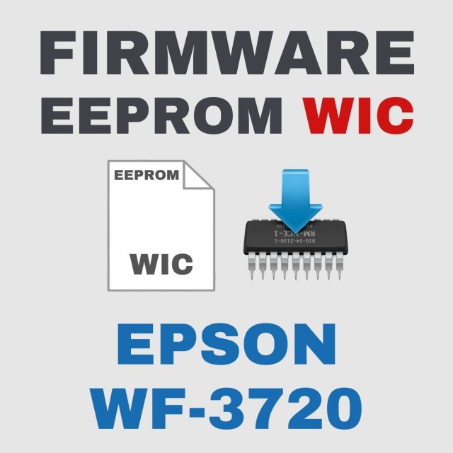 Epson WF-3720 | Arquivo de Eeprom Firmware do WIC