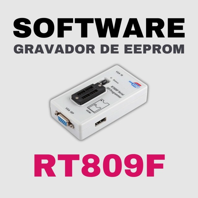 Software Gravador de Eeprom RT809F