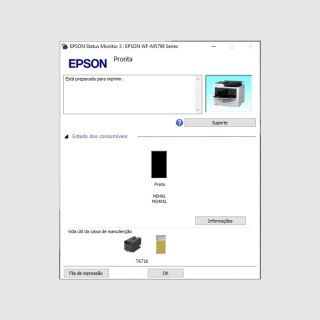 Epson WF-M5799 | Software Firmware ChipLess para Ativação com Chave/Key na Sulink