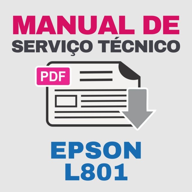 Epson L801 | Manual de Serviço Técnico
