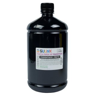 Tinta Pigmentada para HP Série PRO X 451 | 476 | 551 | 555 | 576 | 585 - 1 Litro na Sulink
