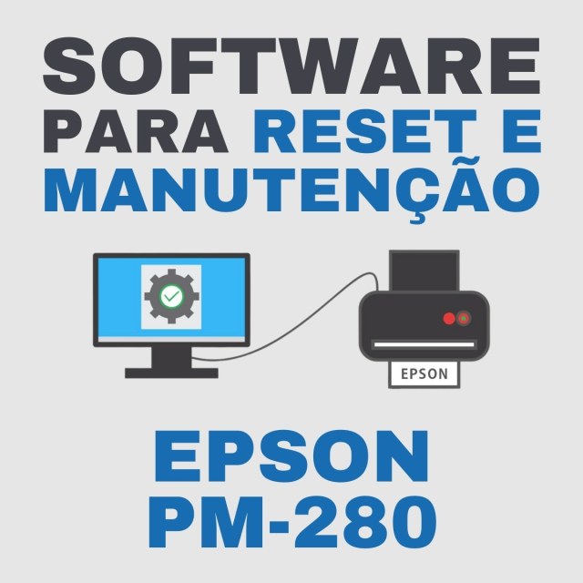 Epson PM-280 | Software para Ajustes e Reset das Almofadas