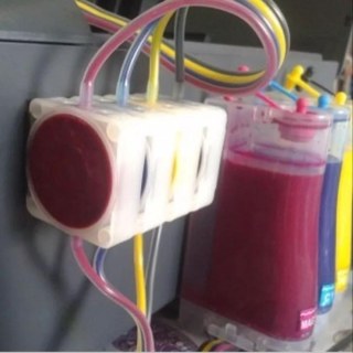 Válvula Anti-Refluxo para Bulk Ink 4 Cores - Modelo: Damper na Sulink