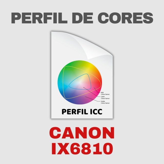 Canon IX6810 | Perfil de Cores ICC