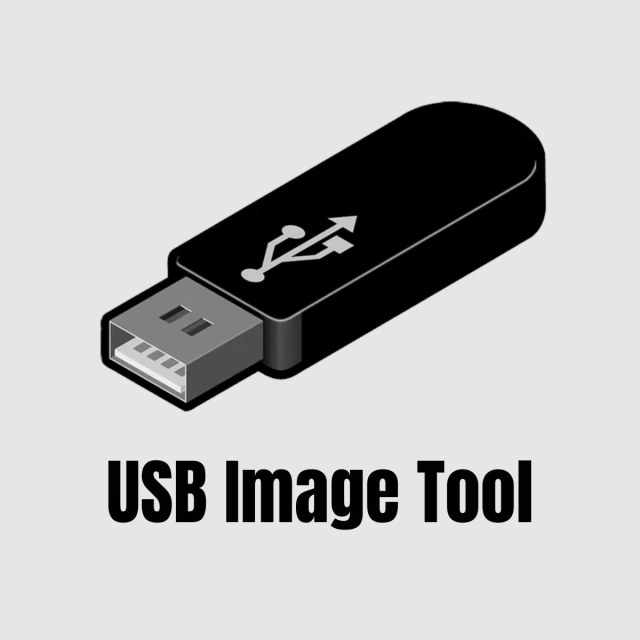 Software USB Image Tool