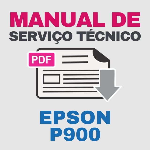 Epson P900 | Manual de Serviço Técnico
