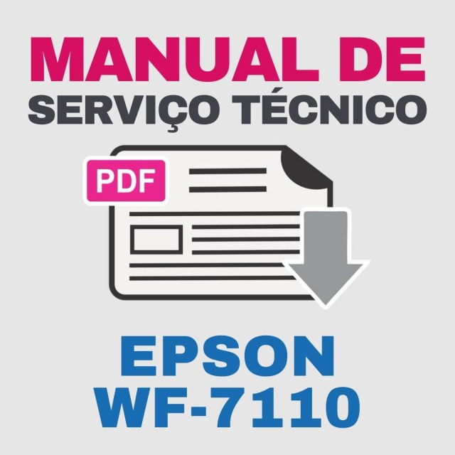 Epson WF-7110 | Manual de Serviço Técnico