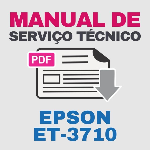 Epson ET-3710 | Manual de Serviço Técnico