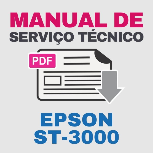 Epson ST-3000 | Manual de Serviço Técnico