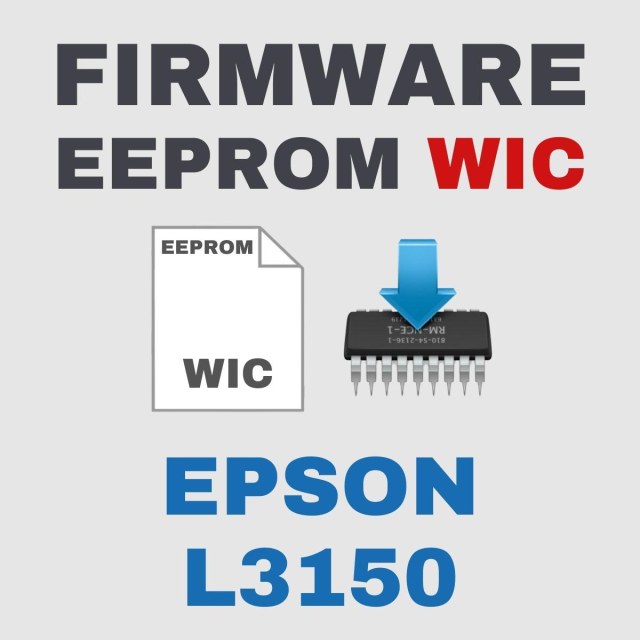 Epson L3150 | Arquivo de Eeprom Firmware do WIC