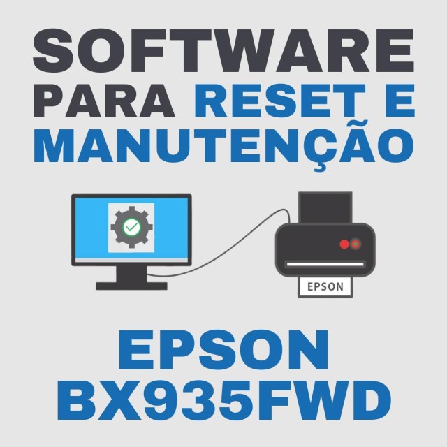 Epson BX935FWD | Software para Ajustes e Reset das Almofadas