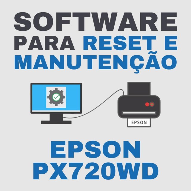 Epson PX720WD | Software para Ajustes e Reset das Almofadas