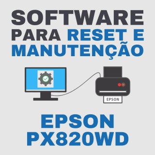 Epson PX820WD | Software para Ajustes e Reset das Almofadas na Sulink