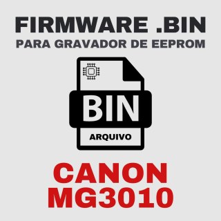 Canon MG3010 | Arquivo de Firmware .BIN Original para Gravador de Eeprom na Sulink