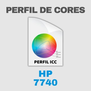 HP 7740 | Perfil de Cores ICC na Sulink