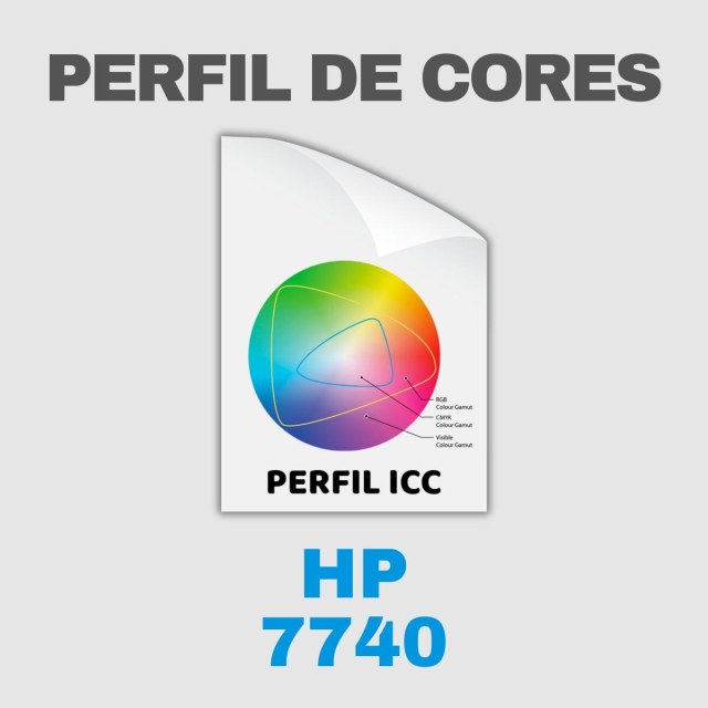 HP 7740 | Perfil de Cores ICC