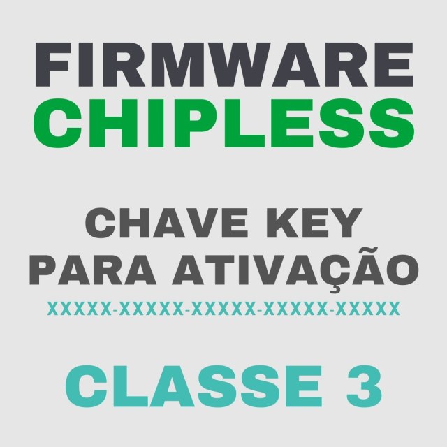 Chave Key de Ativação Firmware ChipLess para Impressora Epson | Classe 3C