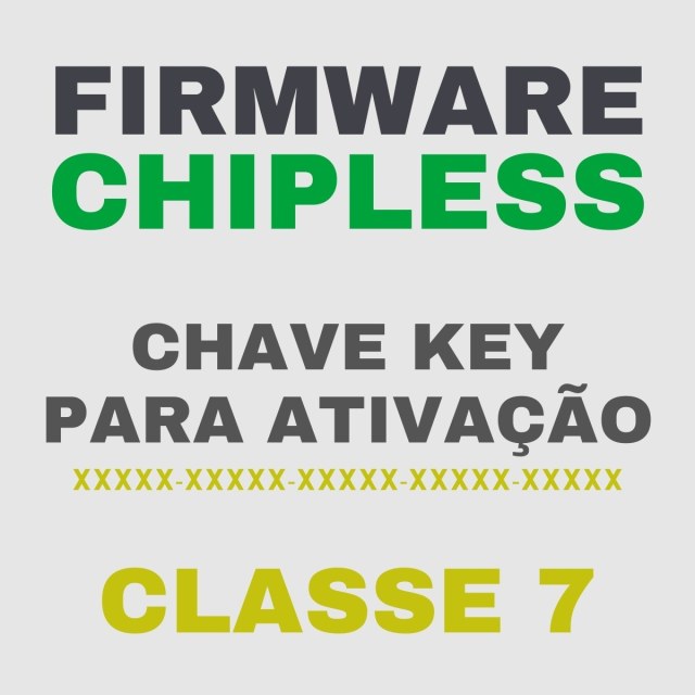 Chave Key de Ativação Firmware ChipLess para Impressora Epson | Classe 7C