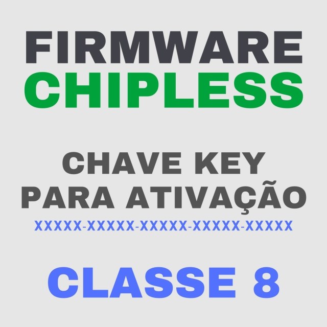 Chave Key de Ativação Firmware ChipLess para Impressora Epson | Classe 8C