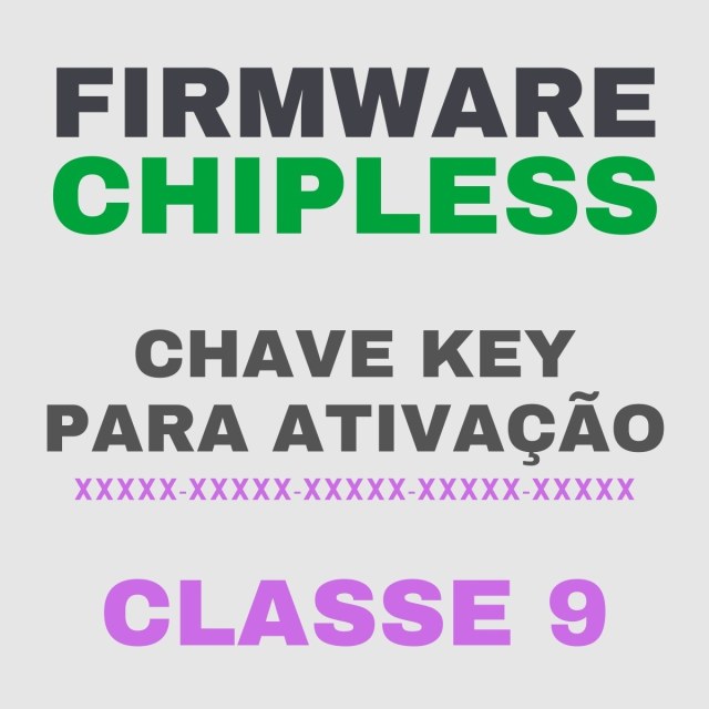 Chave Key de Ativação Firmware ChipLess para Impressora Epson | Classe 9C