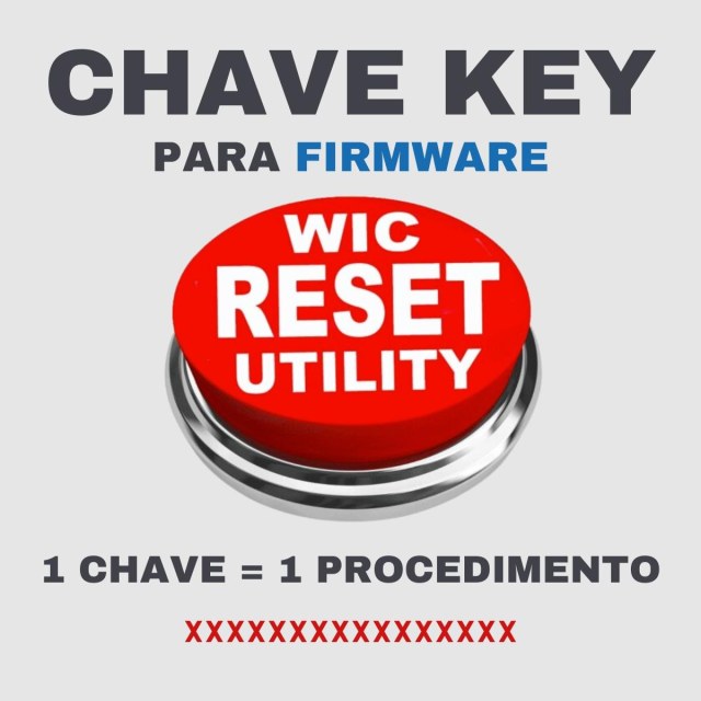 Chave Key para Procedimento de Firmware no Software WicReset