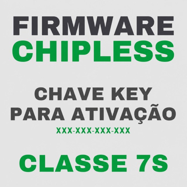 Chave Key de Ativação Firmware ChipLess para Impressora Epson | Classe 7S