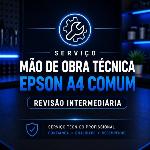 Serviço | Mão de Obra Técnica Epson A4 Comum Revisão Intermediária