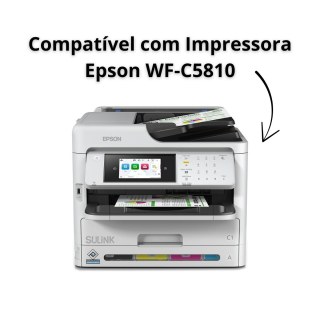 Epson WF-C5810 | Chave Key de Ativação Desbloqueio Firmware ChipLess na Sulink