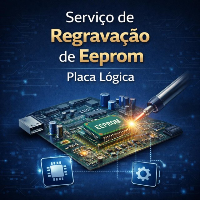Serviço de Regravação de Eeprom Placa Lógica