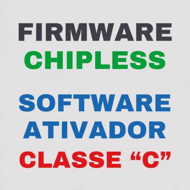 Software Ativador Classe C para Ativação de Firmware ChipLess Epson