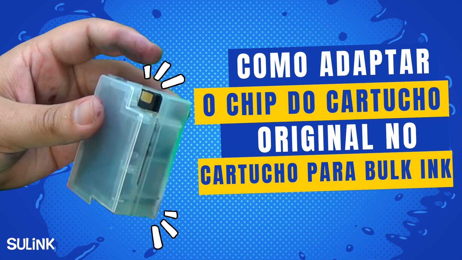 Tutorial - Como retirar o Chip Original e passar para o Cartucho de Bulk Ink HP