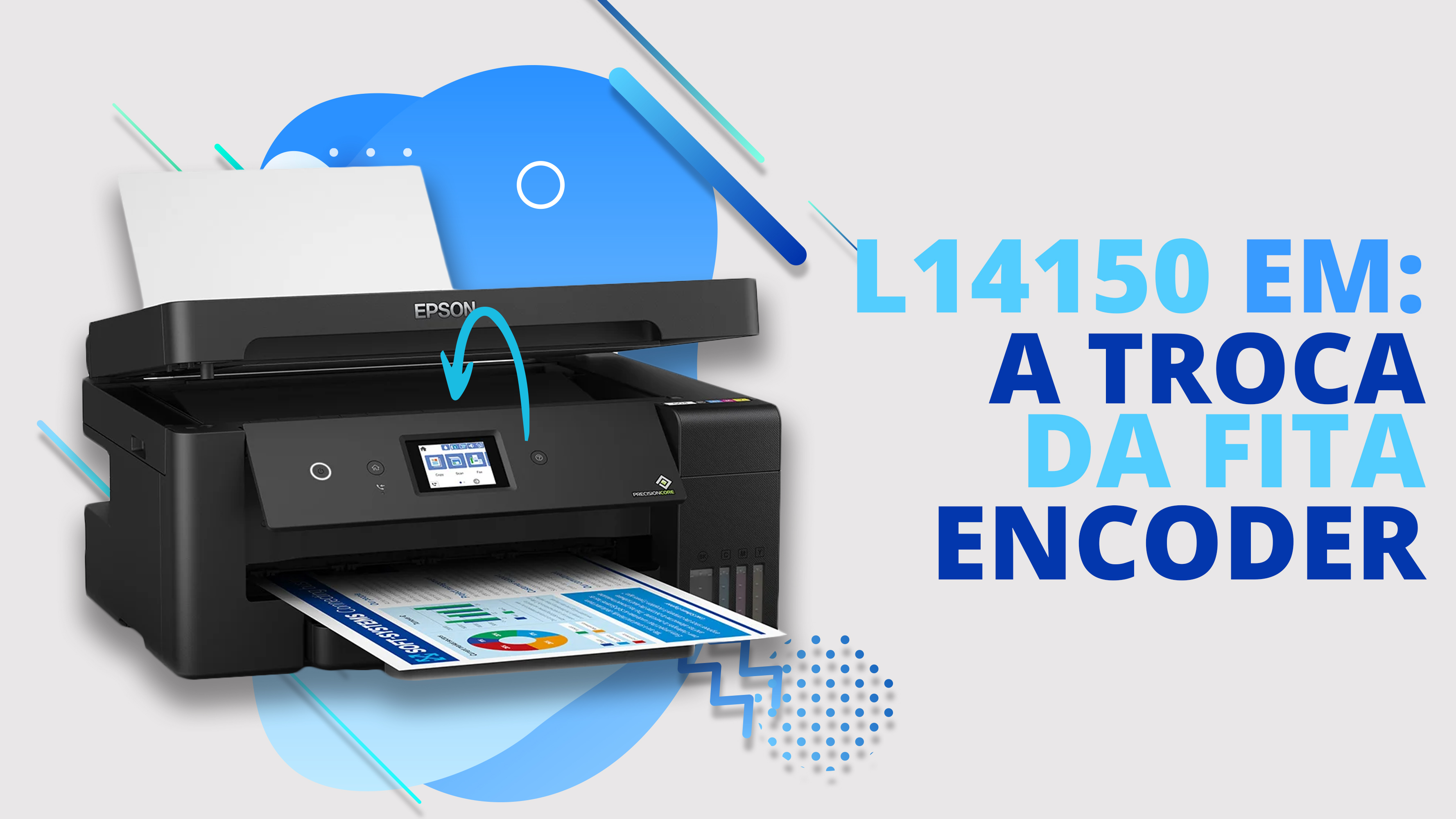 Tutorial - Troca da Fita Encoder Epson L14150