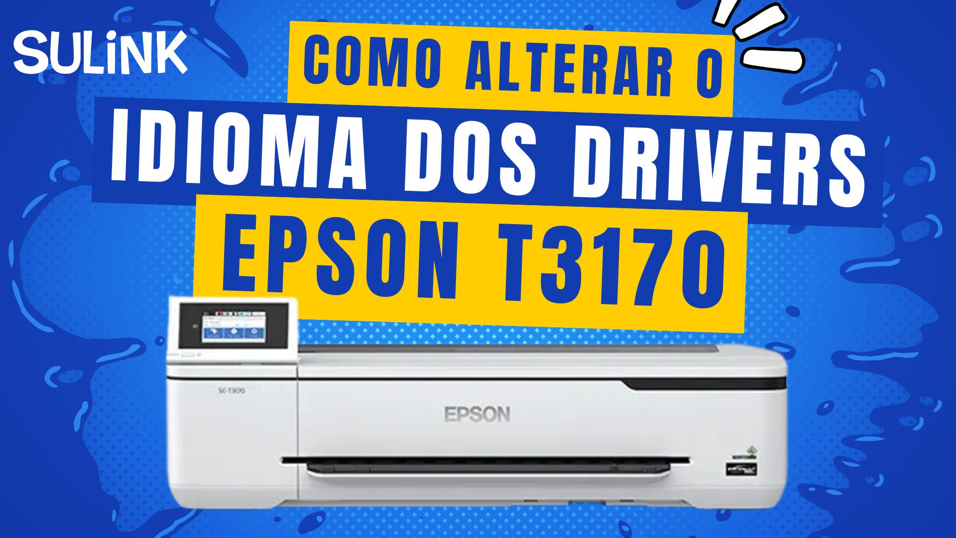 Como Trocar o Idioma dos Drivers da Sua Epson T3170 T3170X