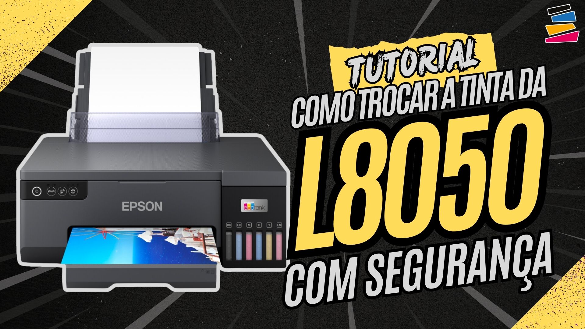 Como Trocar a Tinta da Impressora Epson L8050 com Segurança | Evite Danos ao Cabeçote