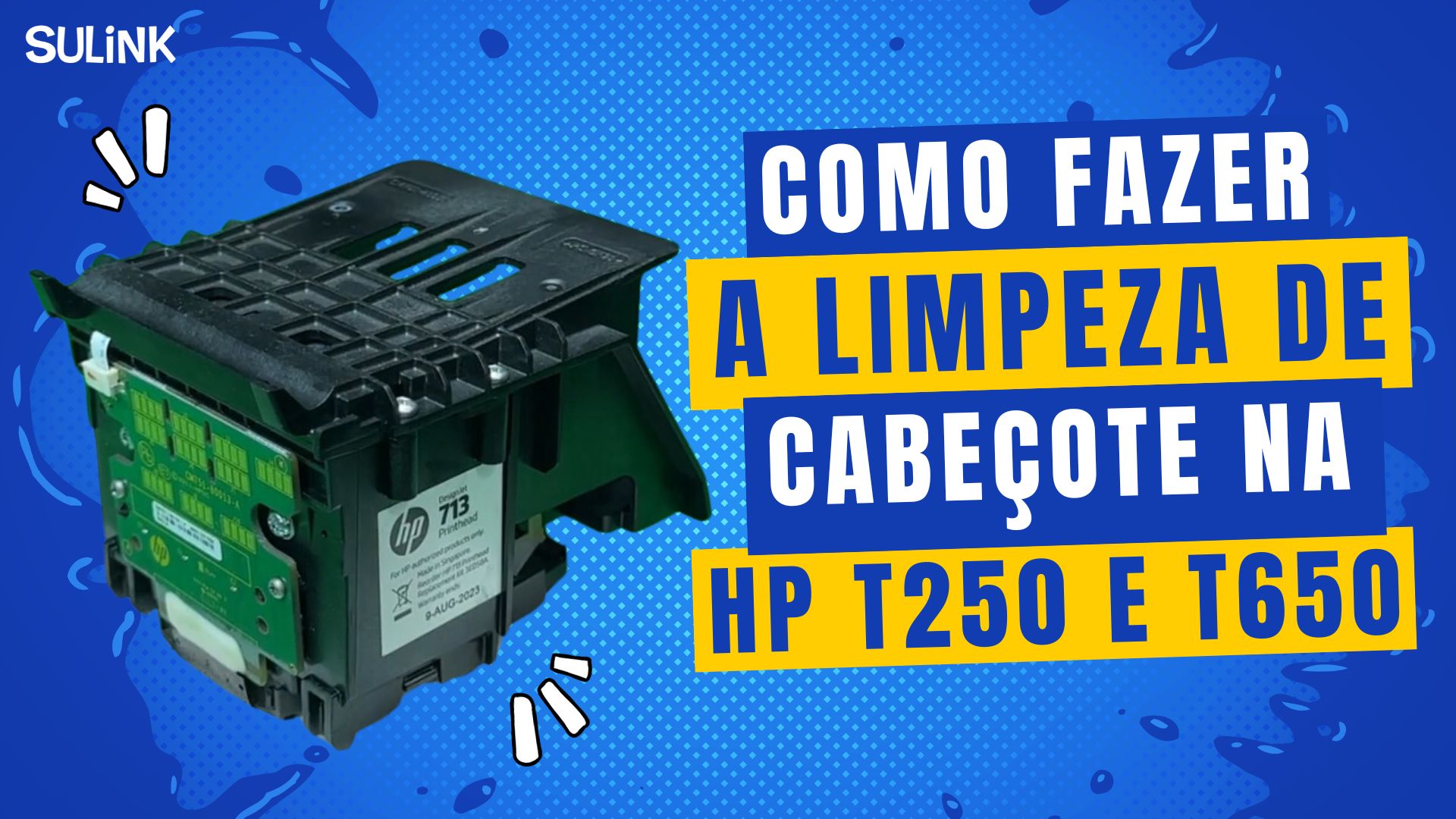Plotter HP T250 T650 Limpeza de Cabeçote Cabeça de Impressão com Solução de Limpeza e Seringa