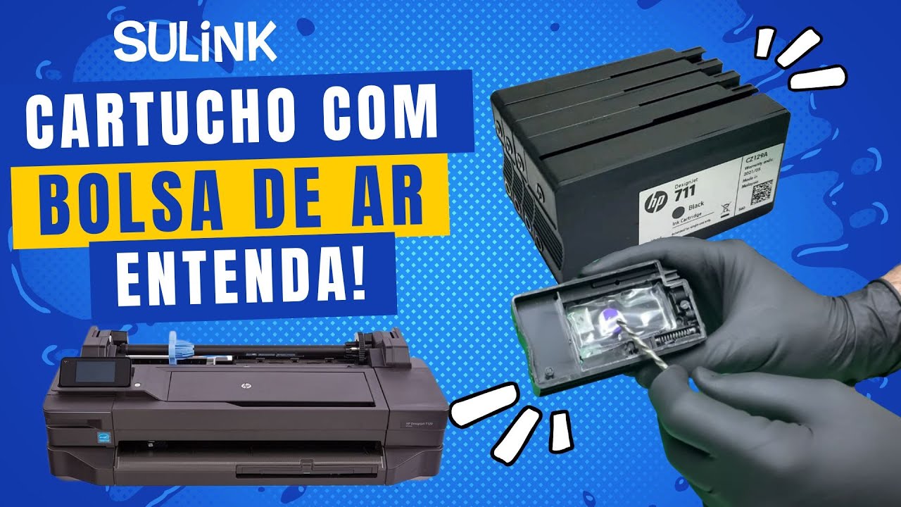 Funcionamento das Impressoras com Cartuchos com Bolsa de Ar - A importância do Anti-Refluxo