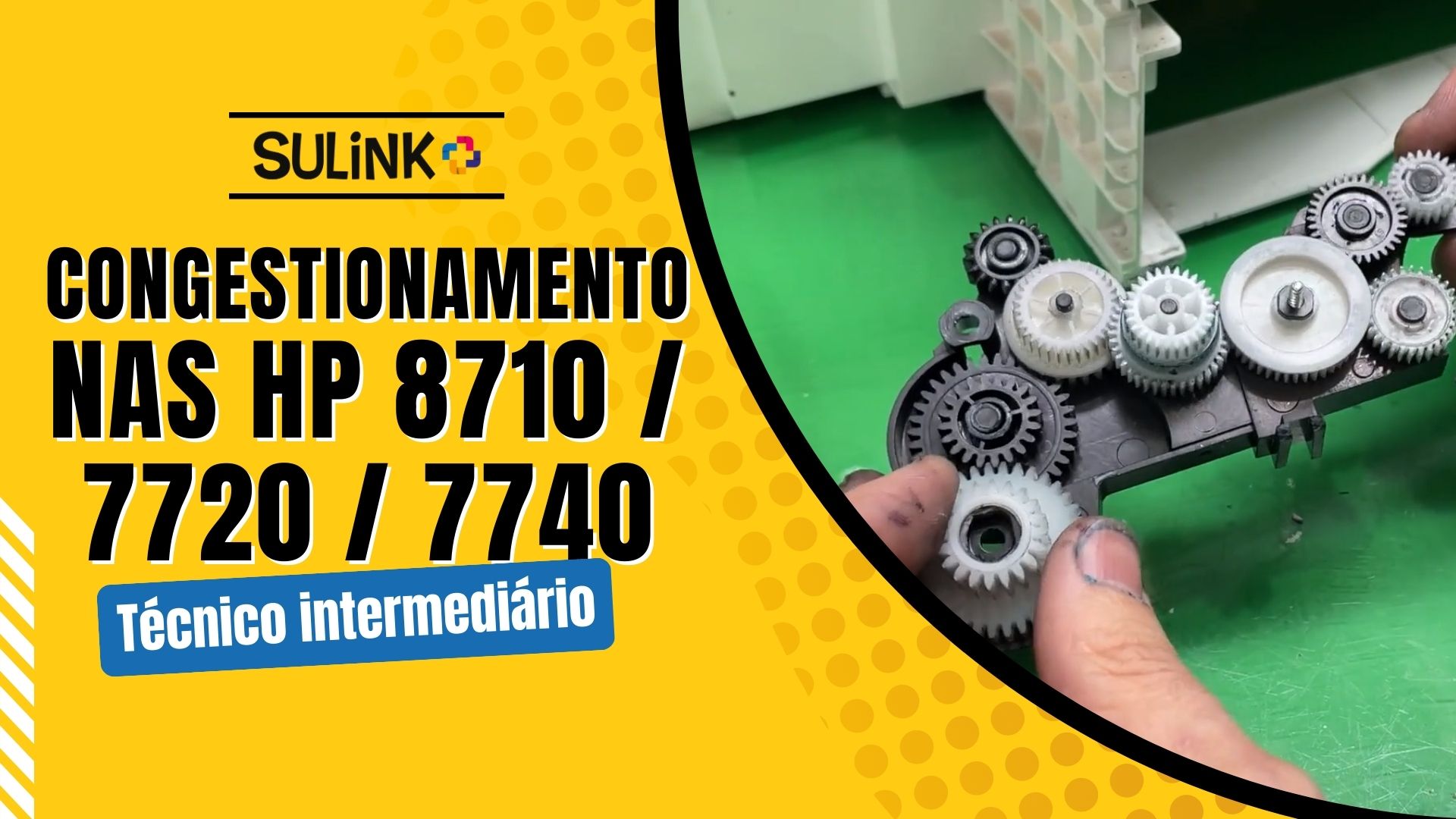 Problema com Congestionamento nas HP 8210 8710 8720 7720 7740 e Similares