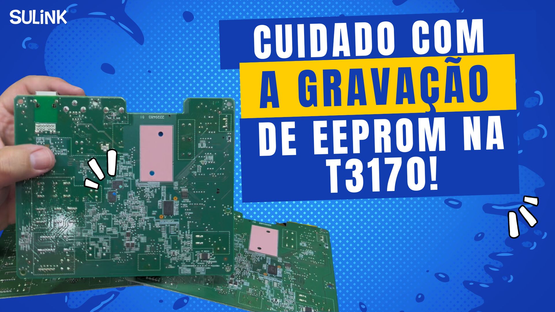 Cuidado com a Gravação de Eeprom na Epson T3170 / T3170X