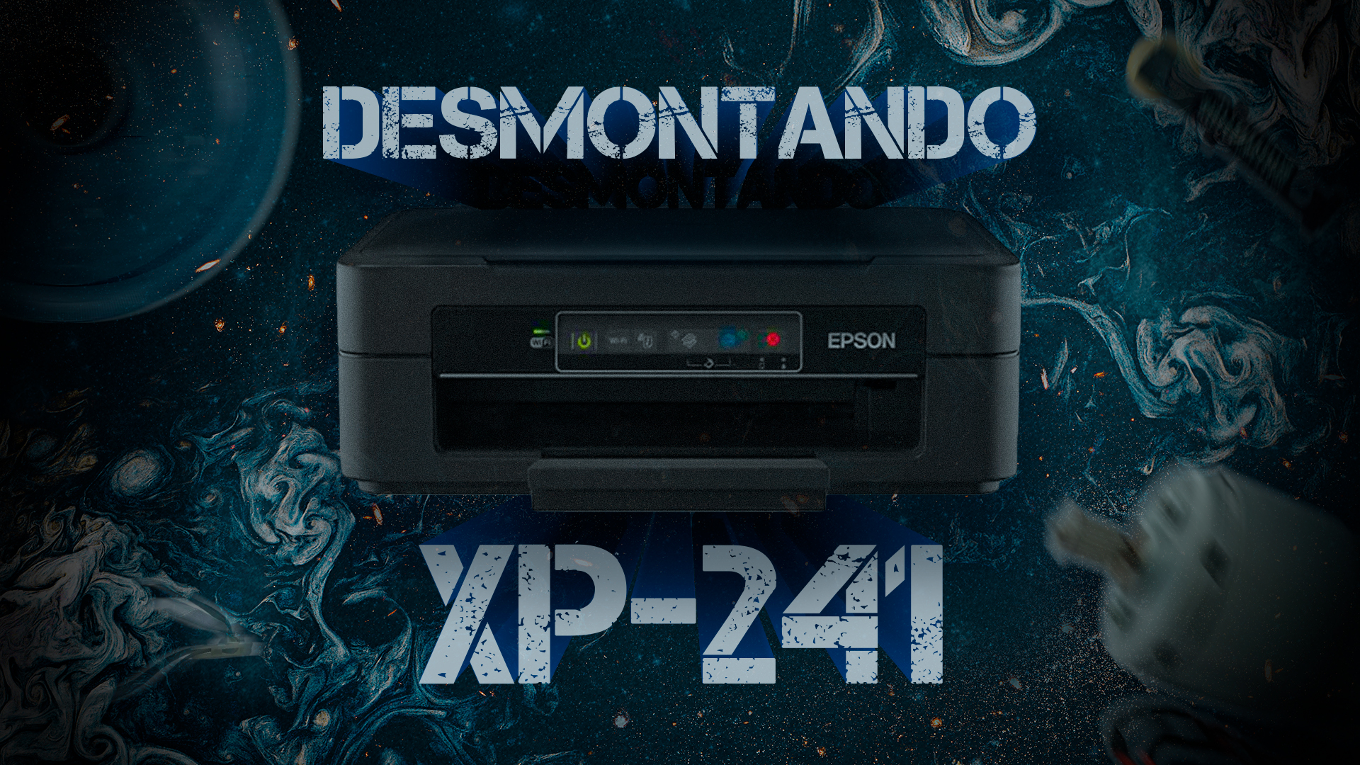 Desmontagem da Epson XP-241 e similares